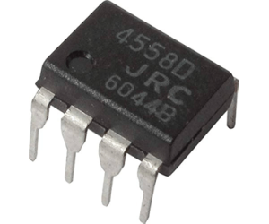 Hur fungerar JRC4558 operationsförstärkaren?