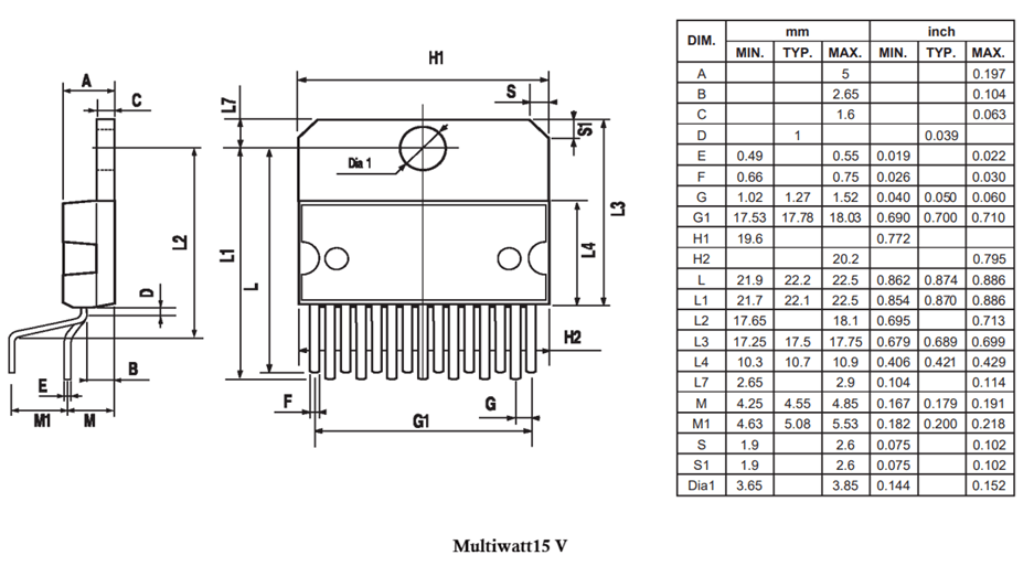 Mechanical Dimensions