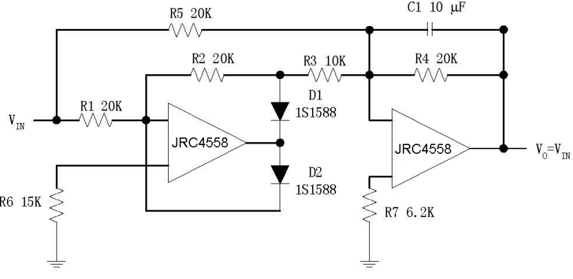 Common JRC4558 Circuit Applications